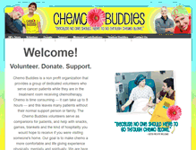 Tablet Screenshot of mychemobuddies.org